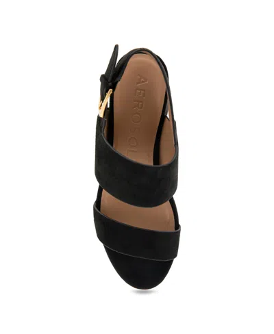 Aerosoles Camilia Platform Sandal In Black