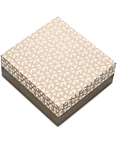 Giani Bernini 2-pc. Set Cubic Zirconia Round Pendant Necklace And Stud Earring Set In 18k Gold-plated Sterling Sil In Gold