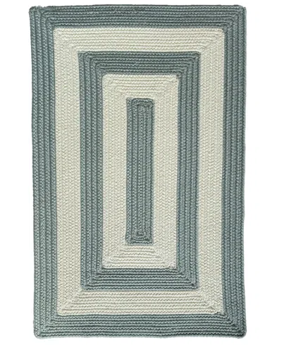 Capel Timeless Indoor/outdoor 0160 Concentric 2'x3' Area Rug In Blue