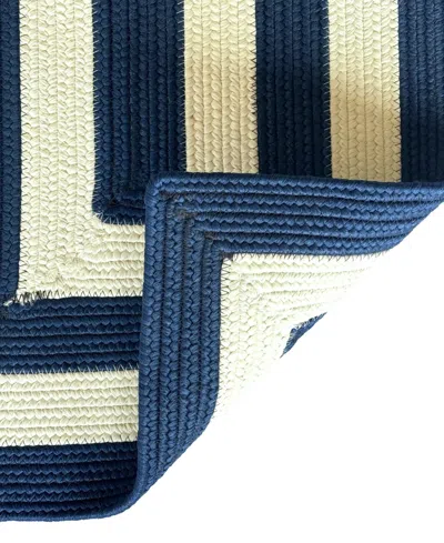 Capel Timeless Indoor/outdoor 0160 Concentric 3'x5' Area Rug In Purple