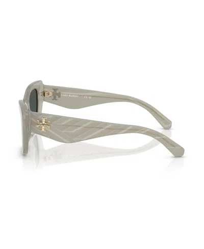 Tory Burch Women's Large Sunglasses, Ty7216u In Gray