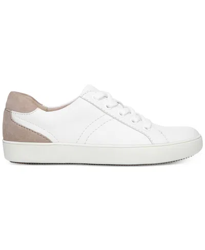 Naturalizer Morrison Lace Up Sneakers In White