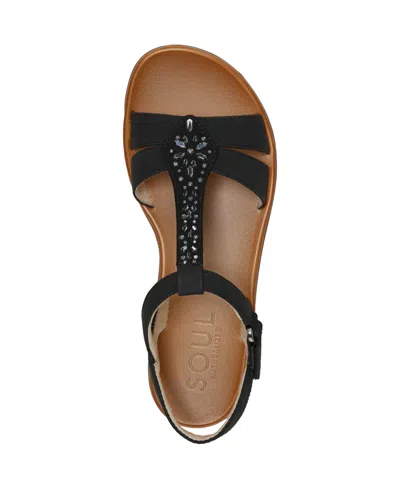 Soul Naturalizer Summer Ankle Strap Sandals In Black