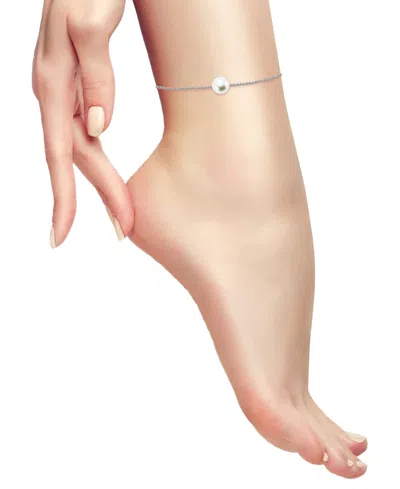 Giani Bernini Aventurine Ankle Bracelet (also In Cultured Freshwater Pearl, Onyx, Howlite, Sodalite), Created For 