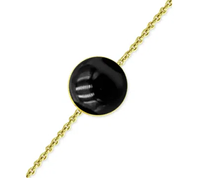 Giani Bernini Aventurine Ankle Bracelet (also In Cultured Freshwater Pearl, Onyx, Howlite, Sodalite), Created For 