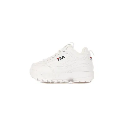 Fila Disruptor Infants White Low Shoe In White