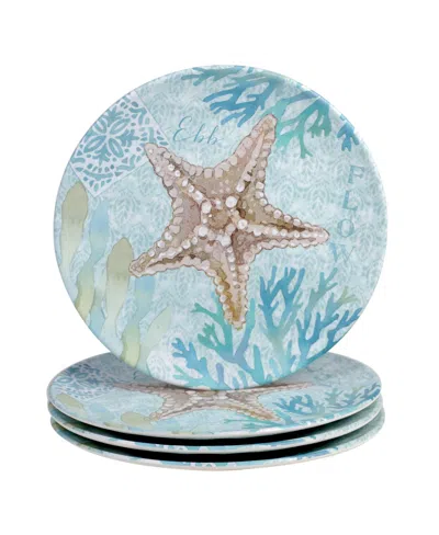 Certified International Beachcomber 12-pc. Dinnerware Set In Blue