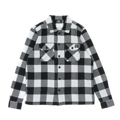 Dickies New Sacramento Women's Long Sleeve Shirt L/s Shirt Black In Animal Print