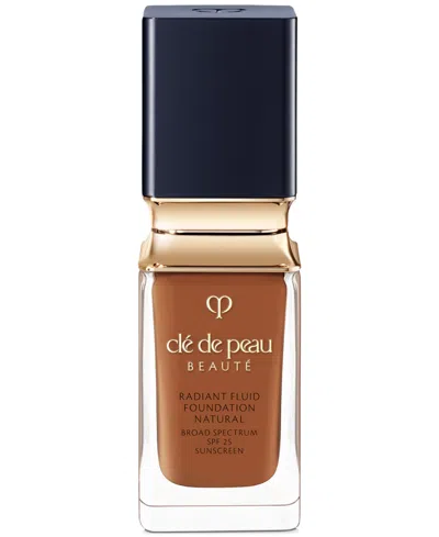 Clé De Peau Beauté Radiant Fluid Foundation Natural Spf 25 In Brown