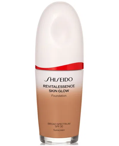 Shiseido Revitalessence Skin Glow Foundation Spf 30 In Brown