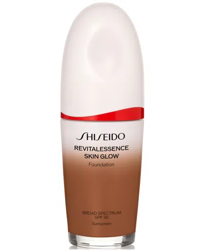 Shiseido Revitalessence Skin Glow Foundation Spf 30 In Brown