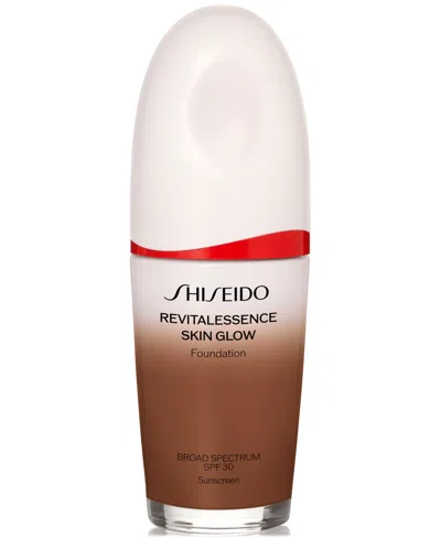 Shiseido Revitalessence Skin Glow Foundation Spf 30 In Brown