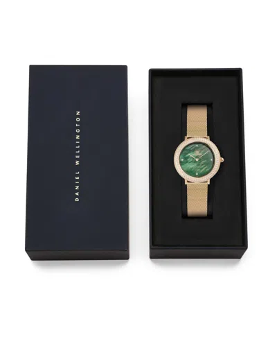 Daniel Wellington Women's Analog Gold-tone Stainless Steel Watch, 32mm In Gold