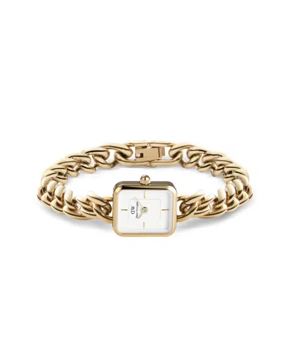 Daniel Wellington Women's Analog Gold-tone Stainless Steel Watch, 16mm In Gold