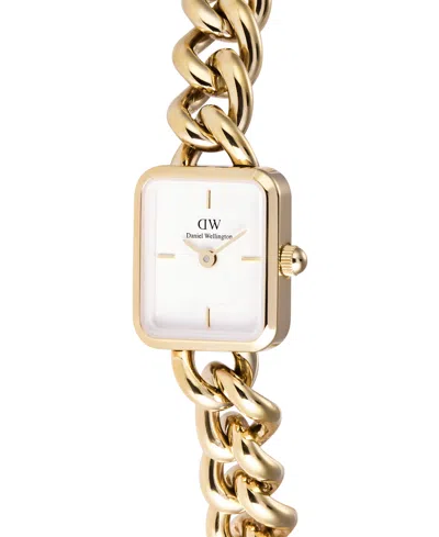 Daniel Wellington Women's Analog Gold-tone Stainless Steel Watch, 16mm In Gold