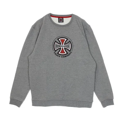 Independent Truck Co. Crew Men's Crew Neck Sweatshirt Dark Heather In Brown