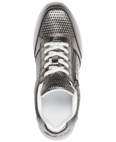 Dkny Women's Sorvino Wedge Sneaker In Metallic