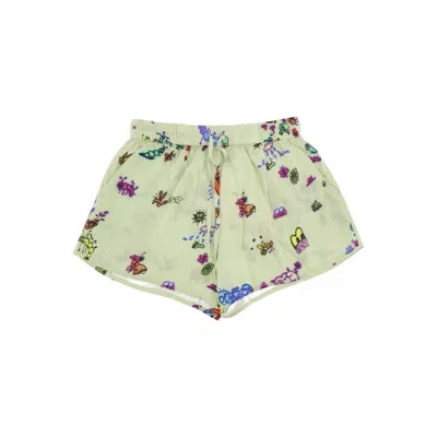 Obey Doodles Short Aloe Gel Women's Shorts In Green