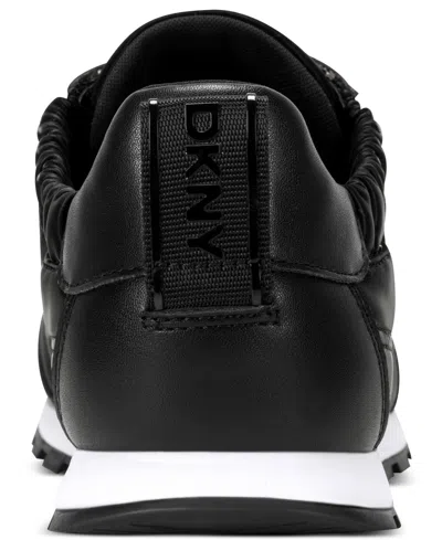 Dkny Fahn Lace Up Sneaker In Brown