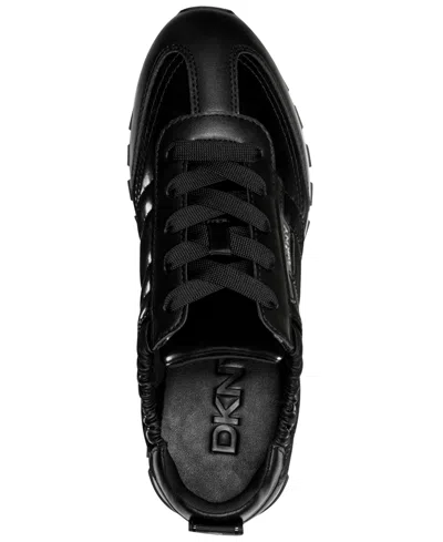 Dkny Fahn Lace Up Sneaker In Brown