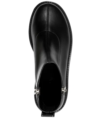 Dkny Balthild Lug Sole Bootie In Black