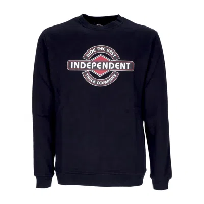 Independent Rtb Bar Crew Black Men's Crewneck Sweatshirt In Blue