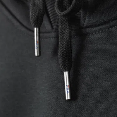 Fila Cropped Hoodie Women's Floresha Black In Black