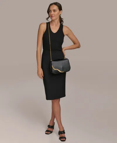 Donna Karan Malverne Crossbody Bag In Black