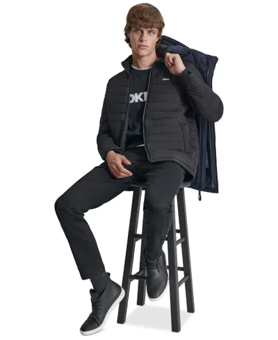 Dkny Men's 3-in-1 Systems Jacket In Blue