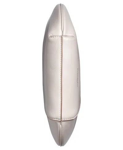 Donna Karan Baldwin Shoulder With Leather Wrapped Rounded Handle In Neutral