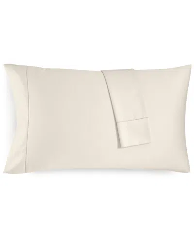 Charter Club Solid 550 Thread Count 100% Cotton Pillowcase Pair, King, Exclusively At Macy's In White