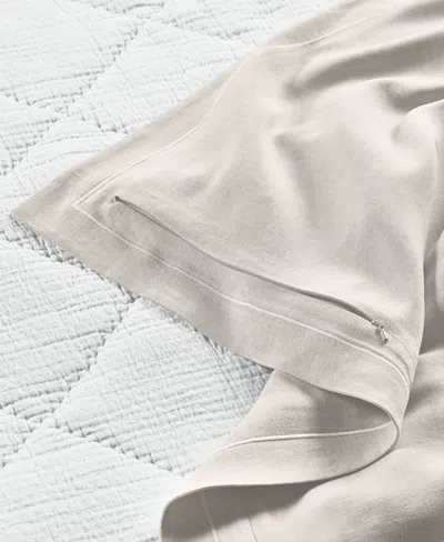 Hotel Collection Closeout!  Linen/modal Blend Sham, Standard, Exclusively At Macy's In Brown