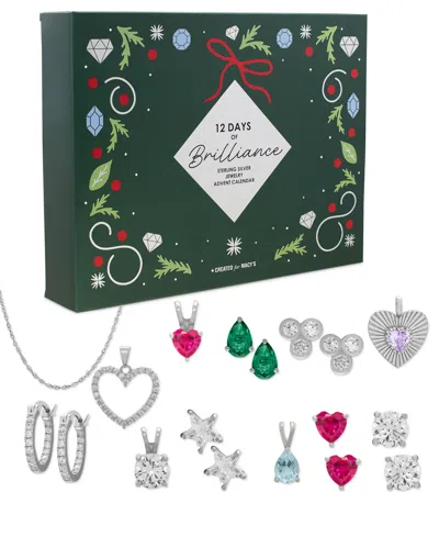 Macy's 12-pc. Advent Calendar Multi-stone Jewelry Set In Multi