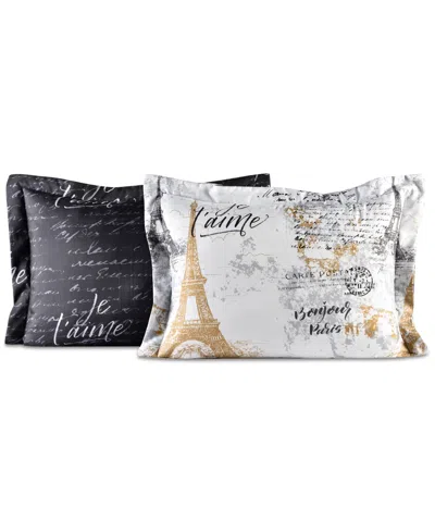 Fairfield Square Collection Paris Gold Reversible 8 Pc. Comforter Sets, Exclusively At Macy's
