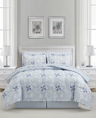 Sunham Amber 8-pc. Comforter Sets, Exclusively At Macy's In Purple
