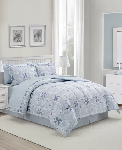 Sunham Amber 8-pc. Comforter Sets, Exclusively At Macy's In Purple