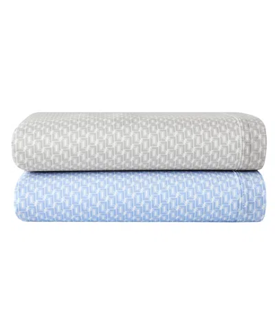 Lacoste Home Lacoste Mini Geo Logo 200-thread Count Cotton 4-pc. Sheet Set, King