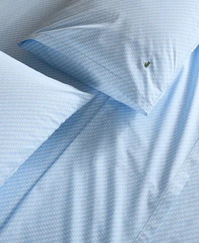 Lacoste Home Lacoste Mini Geo Logo 200-thread Count Cotton 4-pc. Sheet Set, Queen
