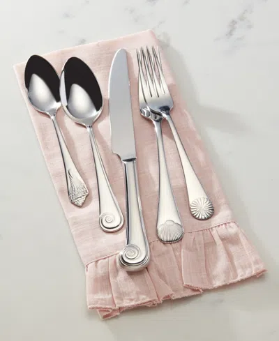 Reed & Barton Seashell 5 Pieces Flatware Place Setting Set, Service For 1