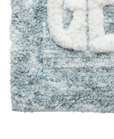 Vcny Home Get Naked Statement Bath Rug, 24" X 60" In Blue