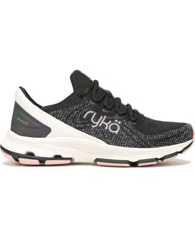 Ryka Women's Devotion X Lace Up Walking Sneakers In Black