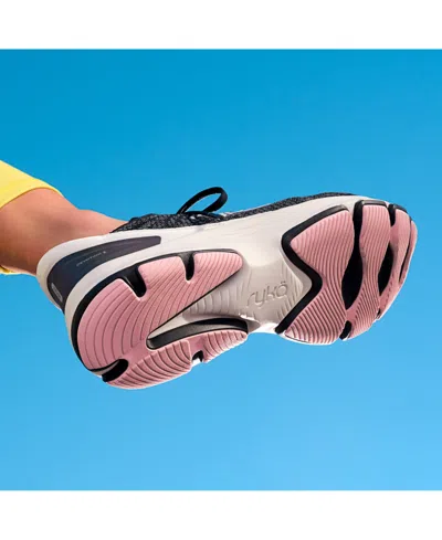 Ryka Women's Devotion X Lace Up Walking Sneakers In Black