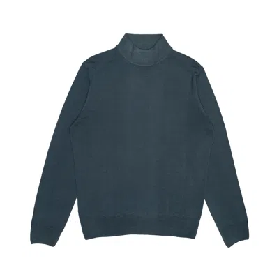 Retois Basic Merino Sweater Lupetto In Green