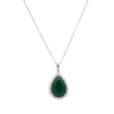 Fatone Women's Necklace  Sd9117-10 In Green
