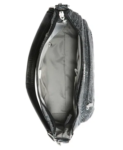 Baggallini Pocket Half Moon Bag In Black