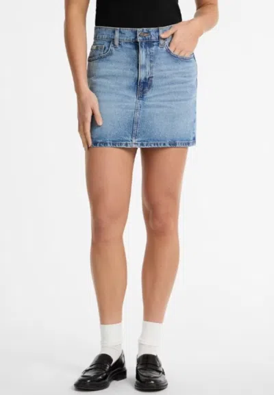 Guess Gonna Gj Classic Mini Skirt In Blue