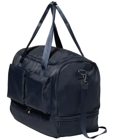 Baggallini Extra Large Deluxe Fifth Avenue Belt Bag In Blue