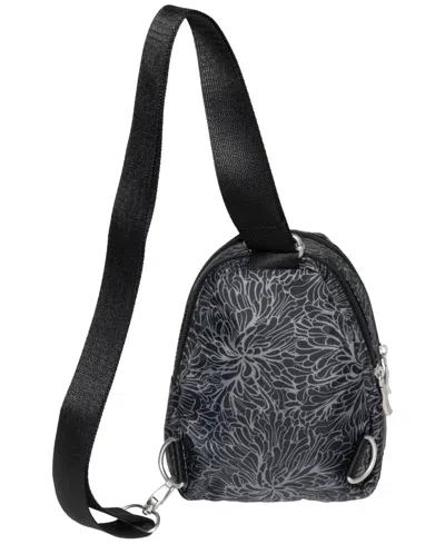 Baggallini Mini Double Zip Sling Bag In Multi