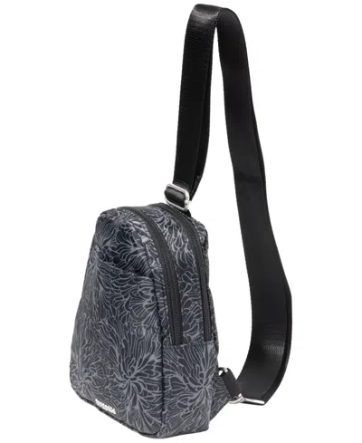 Baggallini Mini Double Zip Sling Bag In Multi