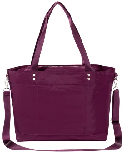 Baggallini Carryall Laptop Tote In Purple